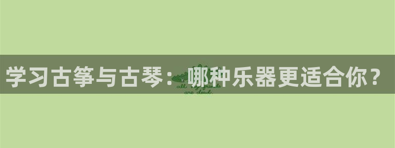 凯发平台k8:学习古筝与古琴:哪种乐器更适合你?